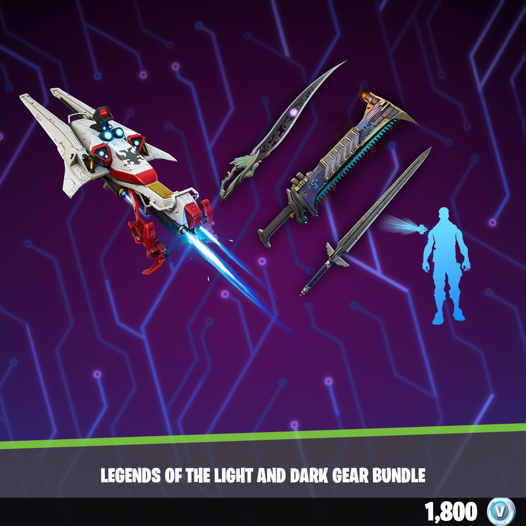 Lote de equipamiento de Leyendas de la luz y la oscuridad